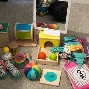 Colorful Wooden Kids Toy Set